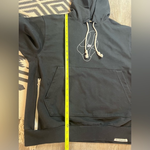 Nike Standard Issue Basketball Pullover Dri-Fit Hoodie Black Large - Picture 10 of 11